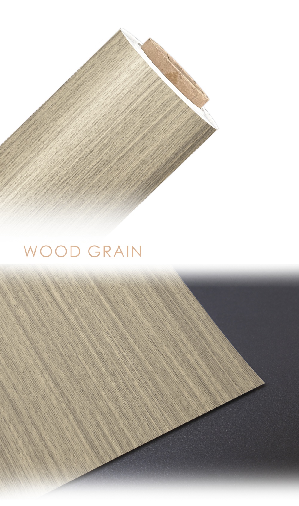 PET Wood Grain Lamination Film