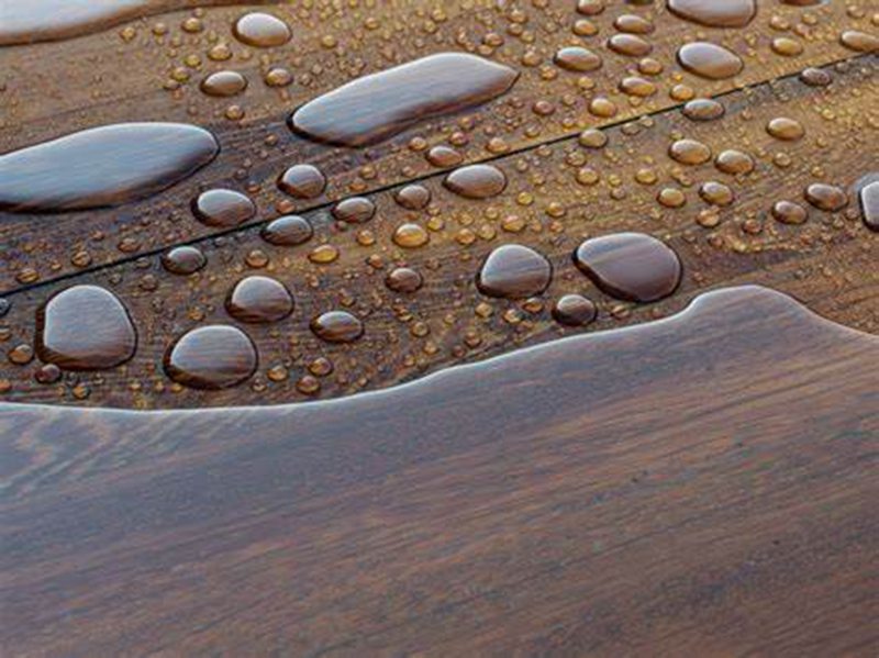 Wood Grain Coated Polyester Film